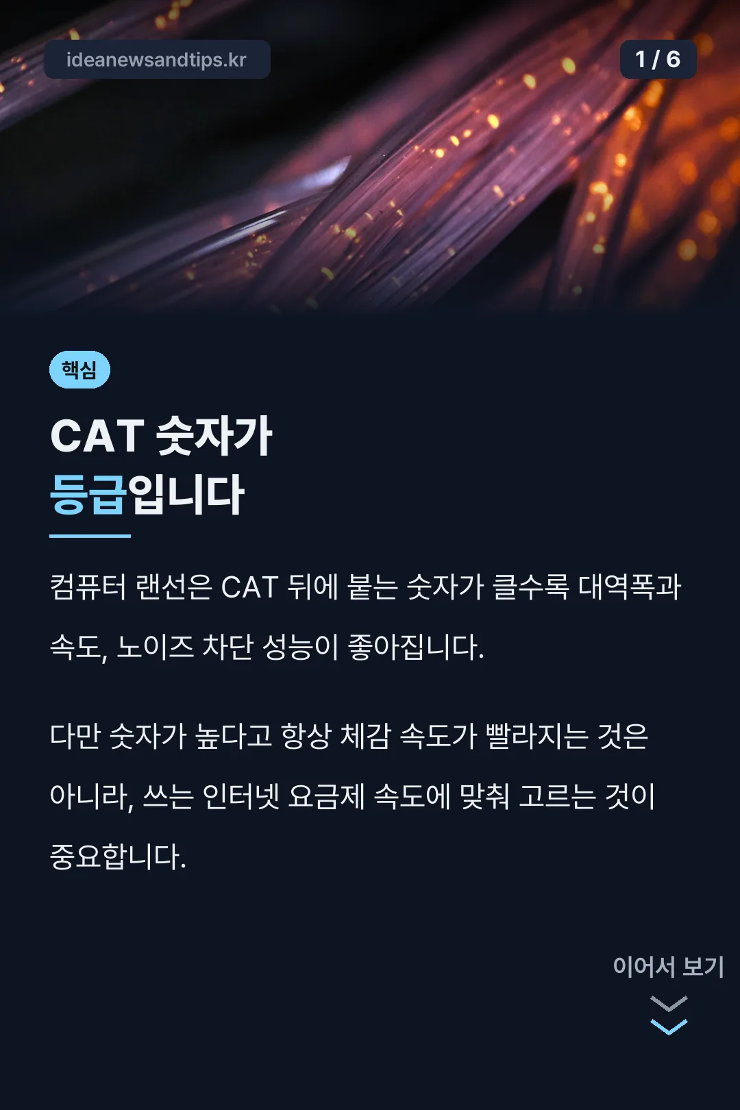 CAT 숫자가 등급